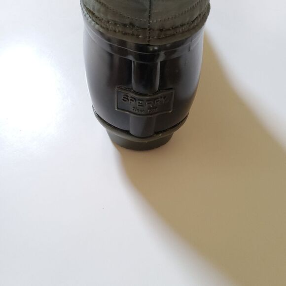 Sperry Saltwater Quilted Water Resistant Duck Boots Snow Rain Women's Size 8 New - Picture 13 of 14